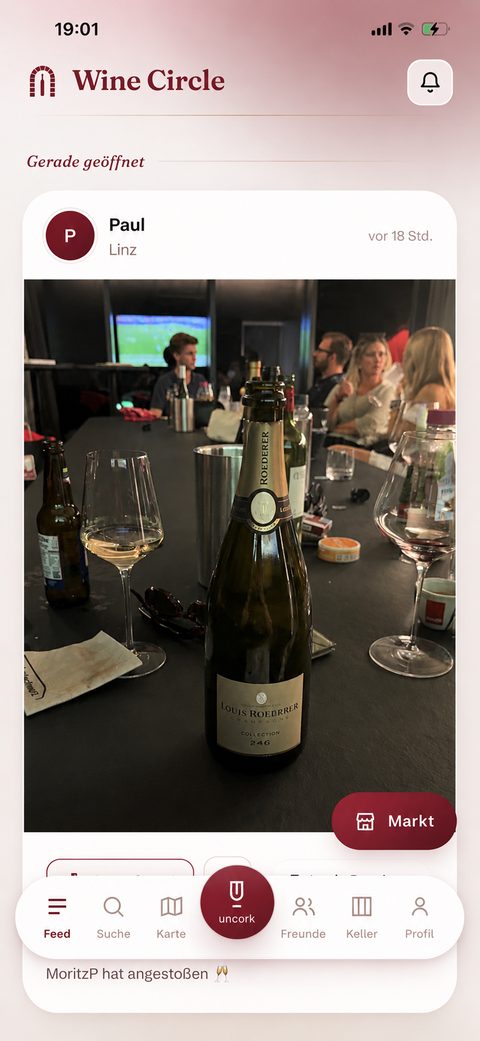 Wine Circle feed